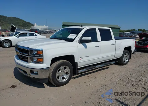 2015 Chevrolet Silverado 1500 2Lt из США, поврежденный, VIN 3GCUKREC1FG149296